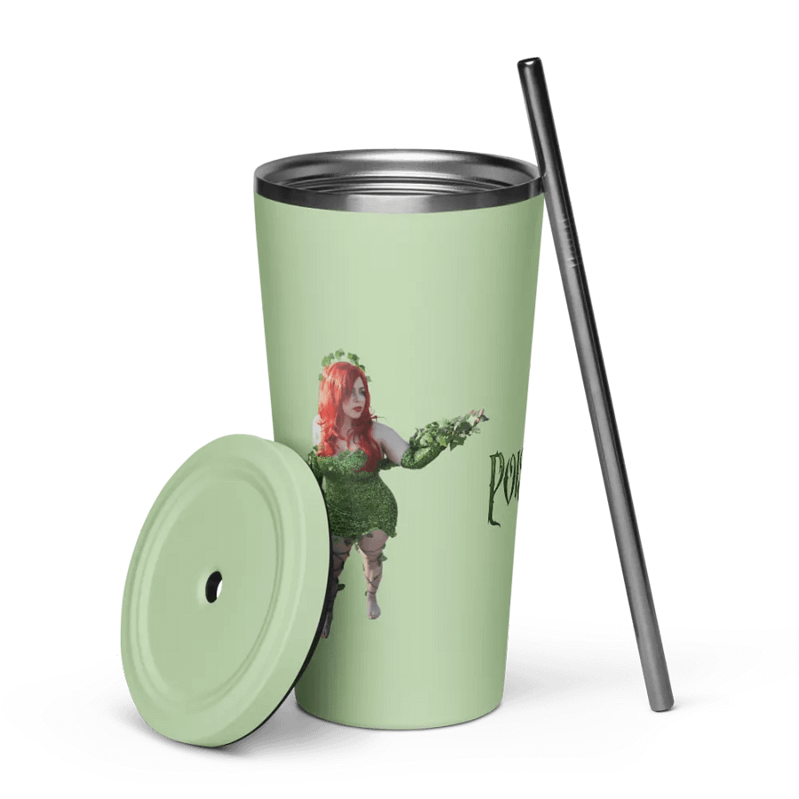 Poison Ivy Insulated Tumbler w/ Straw product image (7)