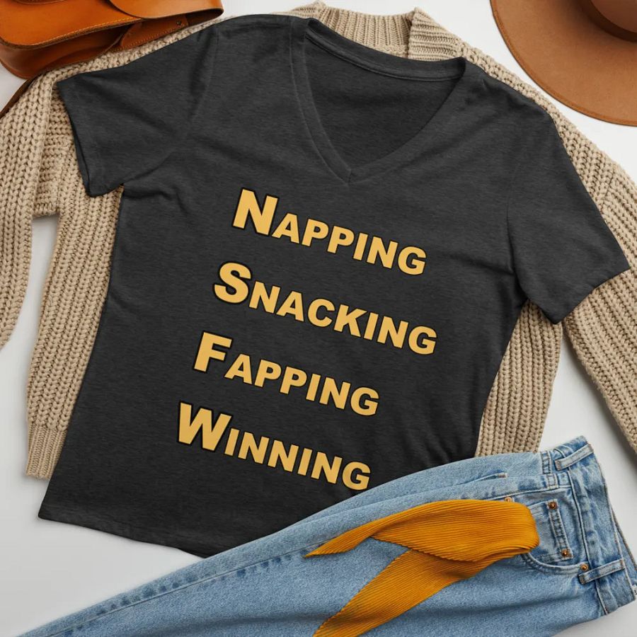 NSFW V neck Shirt product image (7)