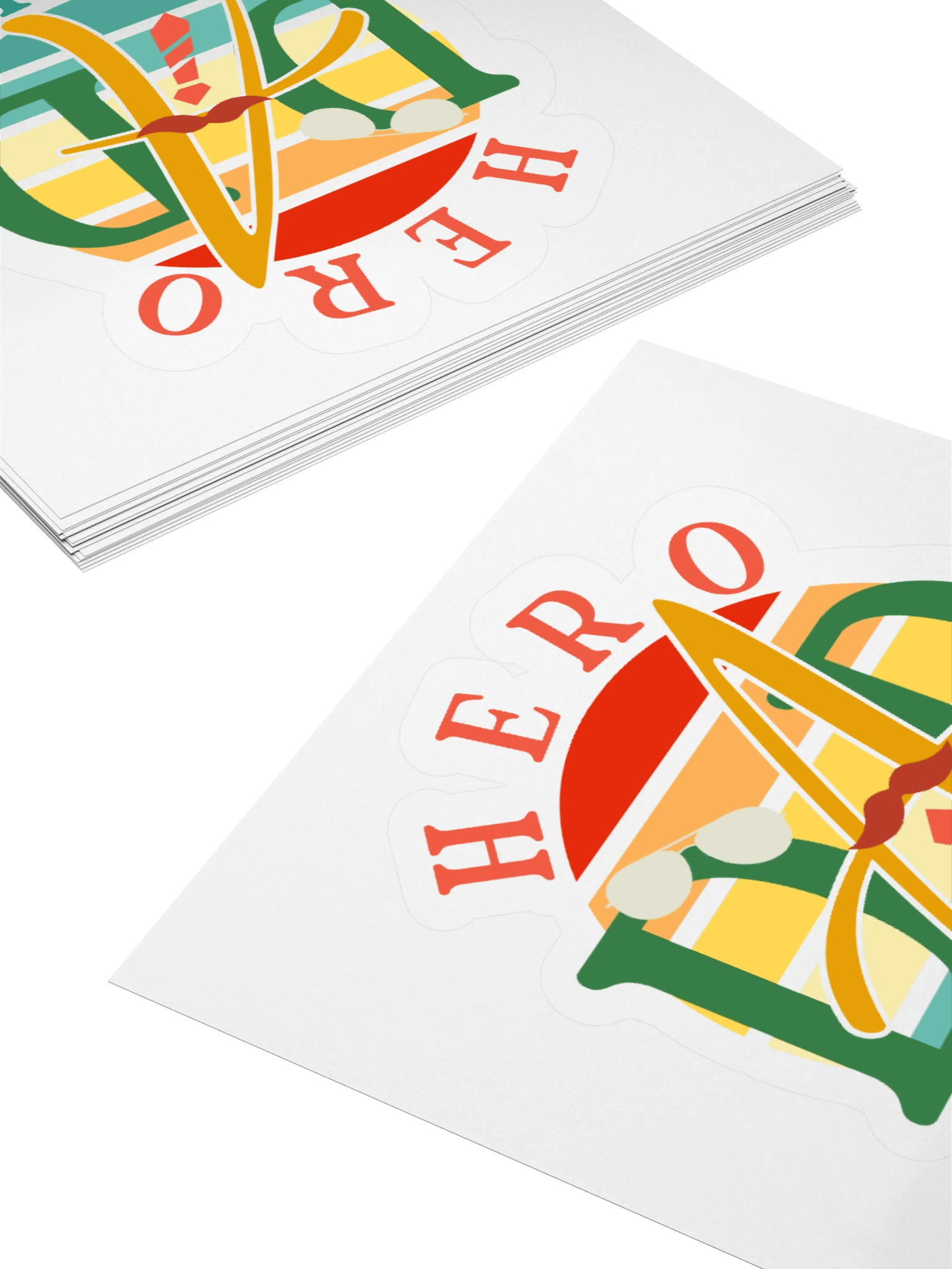 Hero Dad Father Sticker Set product image (10)