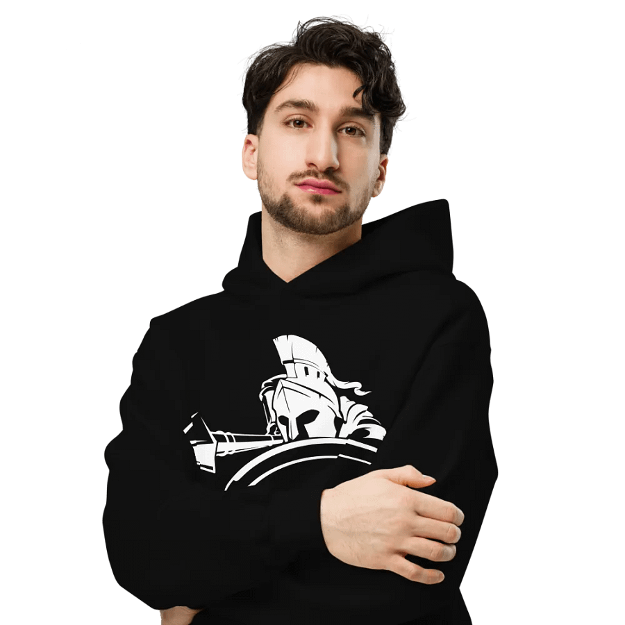 Black Spartan Hoodie product image (6)