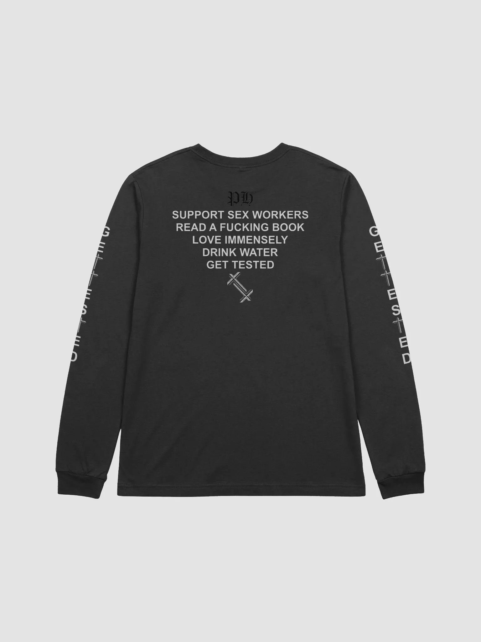 GET TESTED LONG SLEEVE product image (2)