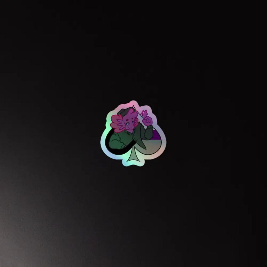 Demisexual in Spades | Kiss-Cut Sticker product image (4)