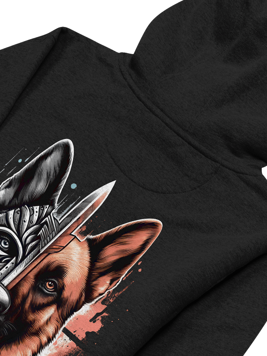 Warrior Malinois Mask - Premium Adult Unisex Hoodie product image (19)