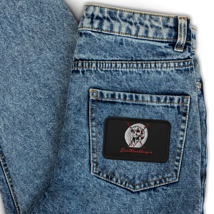 Embroidered Patches - Rectangle 3.5″×2.25″ product image (1)