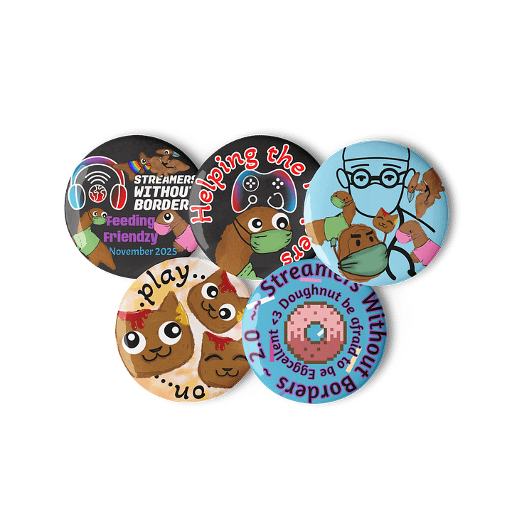 Limited Edition Feeding Frenzy Fundraiser Pin Set product image (2)