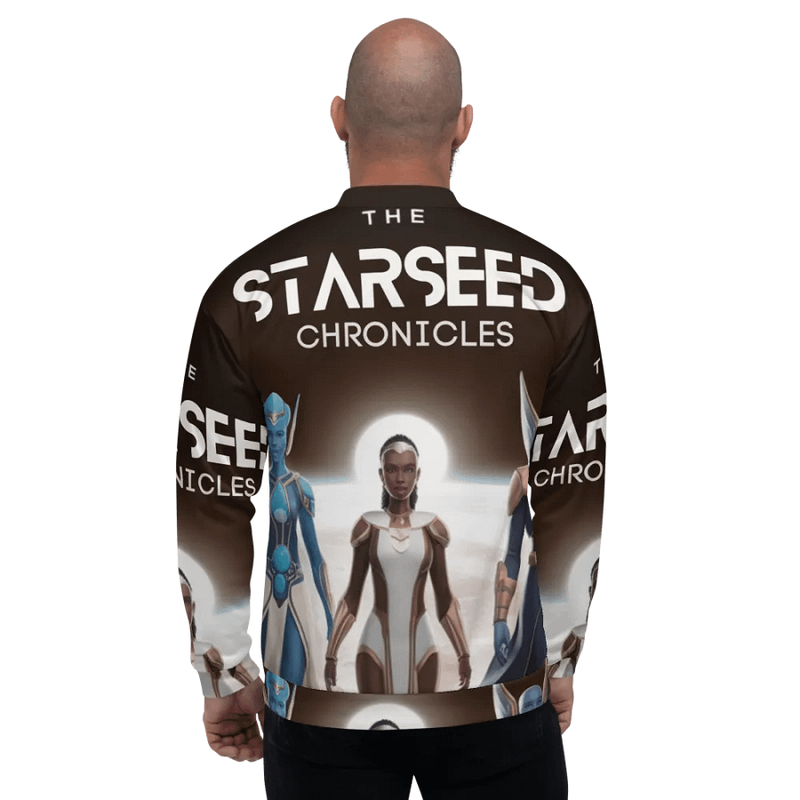 Starseed Chronicles Lightweight Bomber Jacket: Wear the Cosmos product image (6)