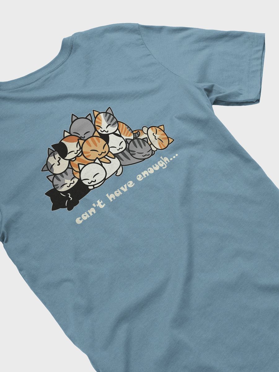 Gray Tabby and White (Off-white) Cat Unisex T-shirt product image (4)