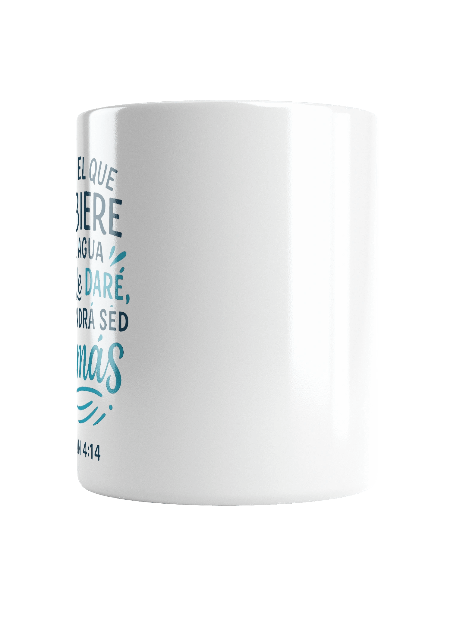 Christian Mug (Spanish) – John 4:14 “No tendrá sed jamás” product image (16)