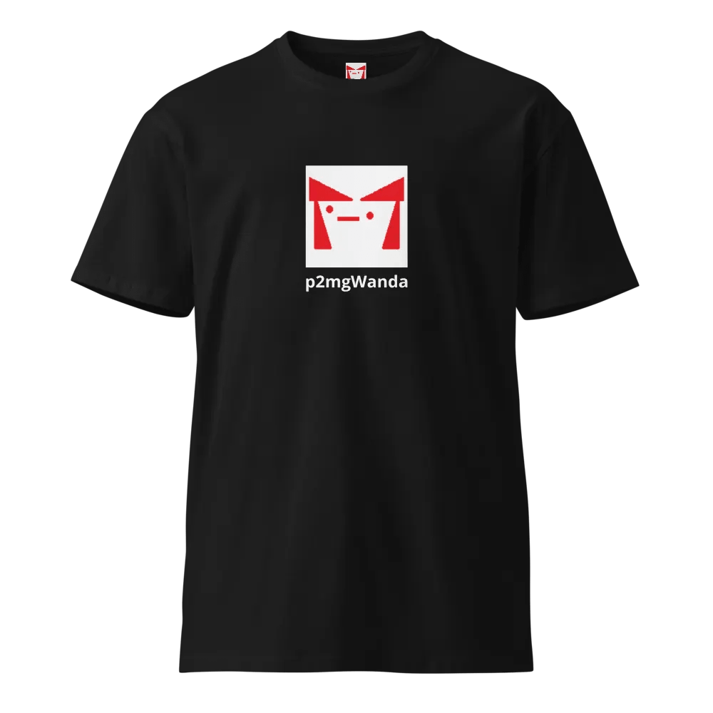 p2mgWanda T-Shirt (Black) product image (1)