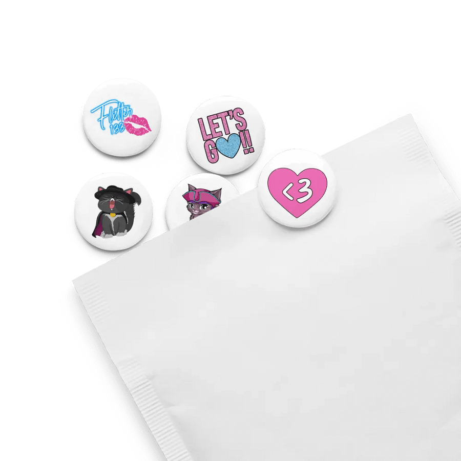 Flitter Pin Button Set product image (13)
