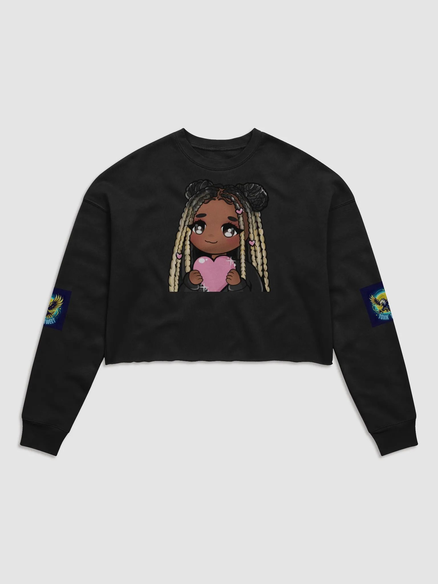 Toxik Tweet Eagle Spirit Women's Crop Sweatshirt product image (1)