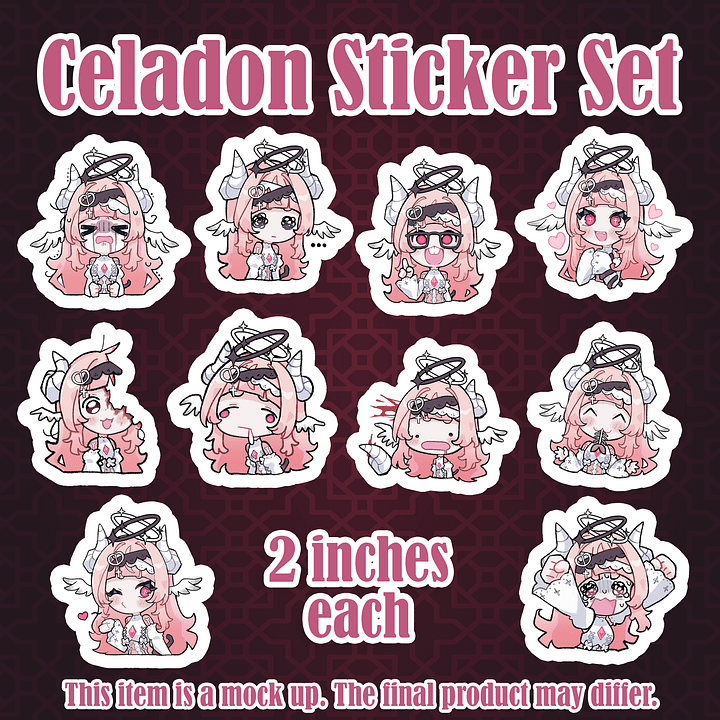 Celadon Sticker Bundle [PREORDER] product image (1)