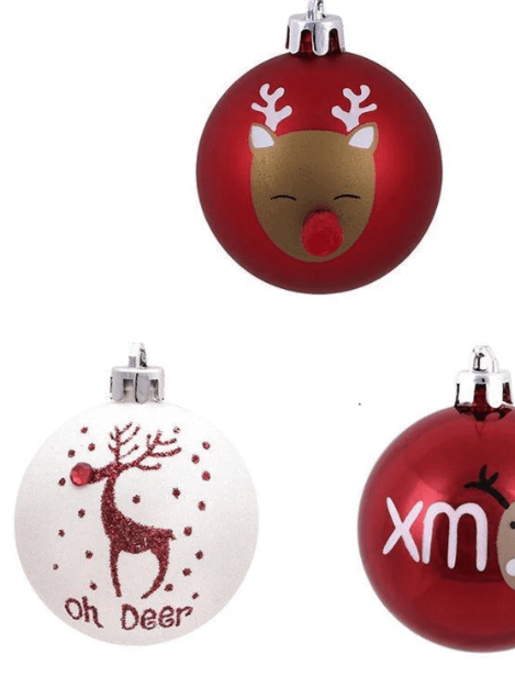 Christmas Tree Baubles ( 9 pcs ) product image (1)