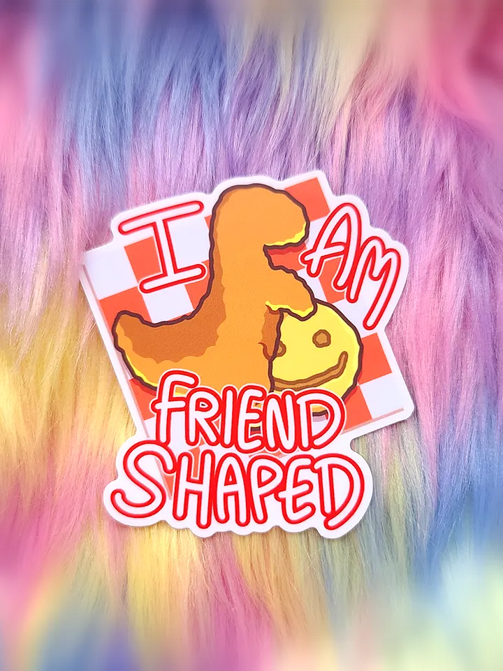 Friend Shaped | Sticker product image (2)