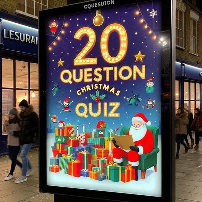 20 Question Christmas Quizzes
