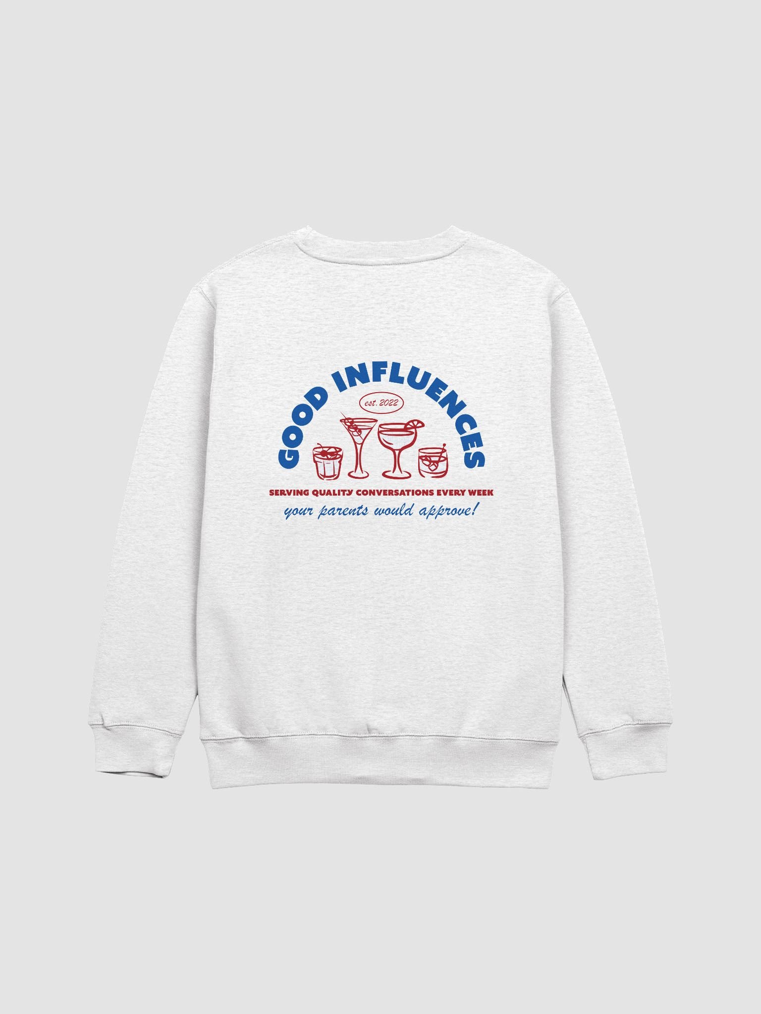 Under the Influence Grey Crew product image (4)