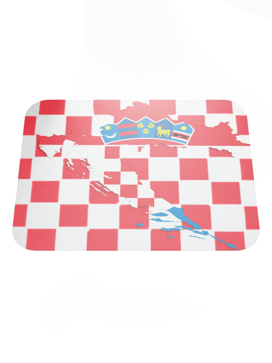 Croatia Pride Mouse Pad product image (1)