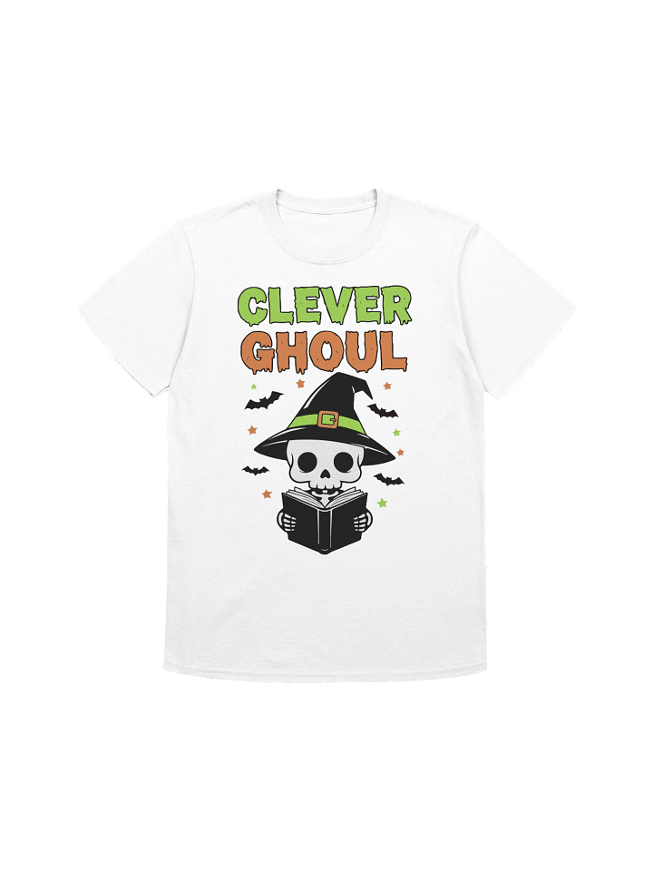 Clever Ghoul Halloween Shirt | Funny Study & Spooky School Tee product image (1)