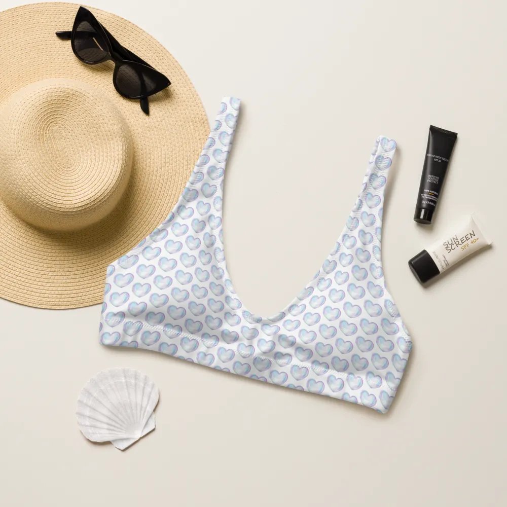 Padded Heart bubble Bikini Top product image (7)
