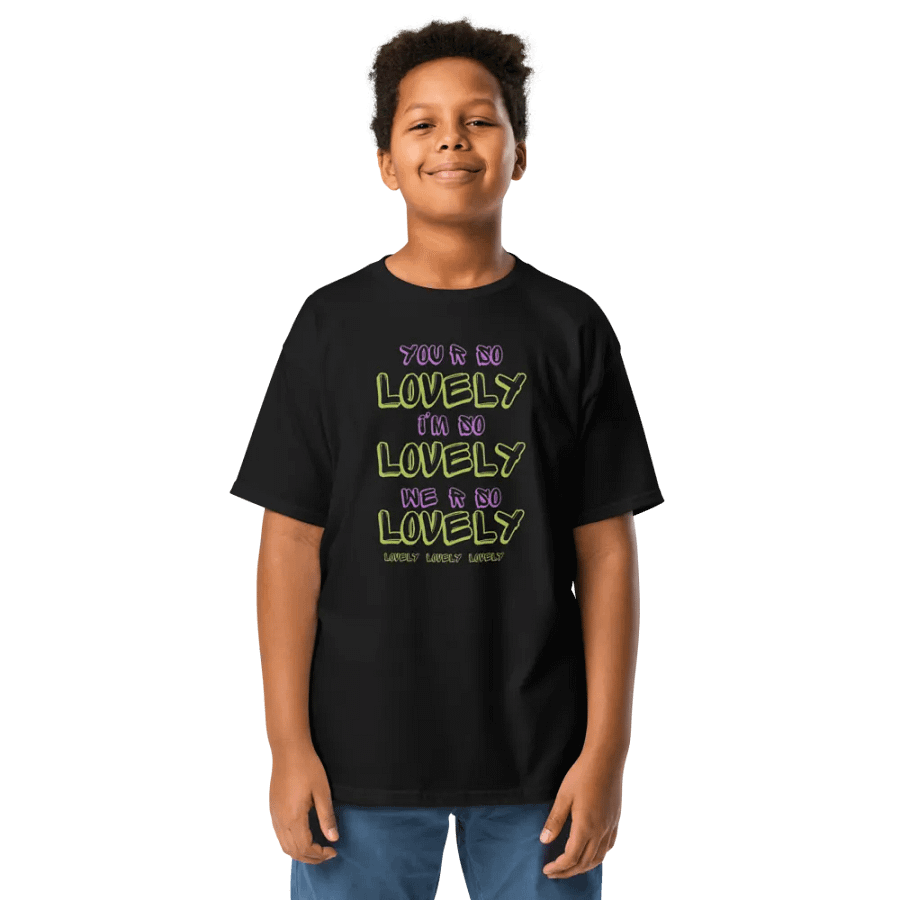 Lovely Lettering Youth Tee product image (1)