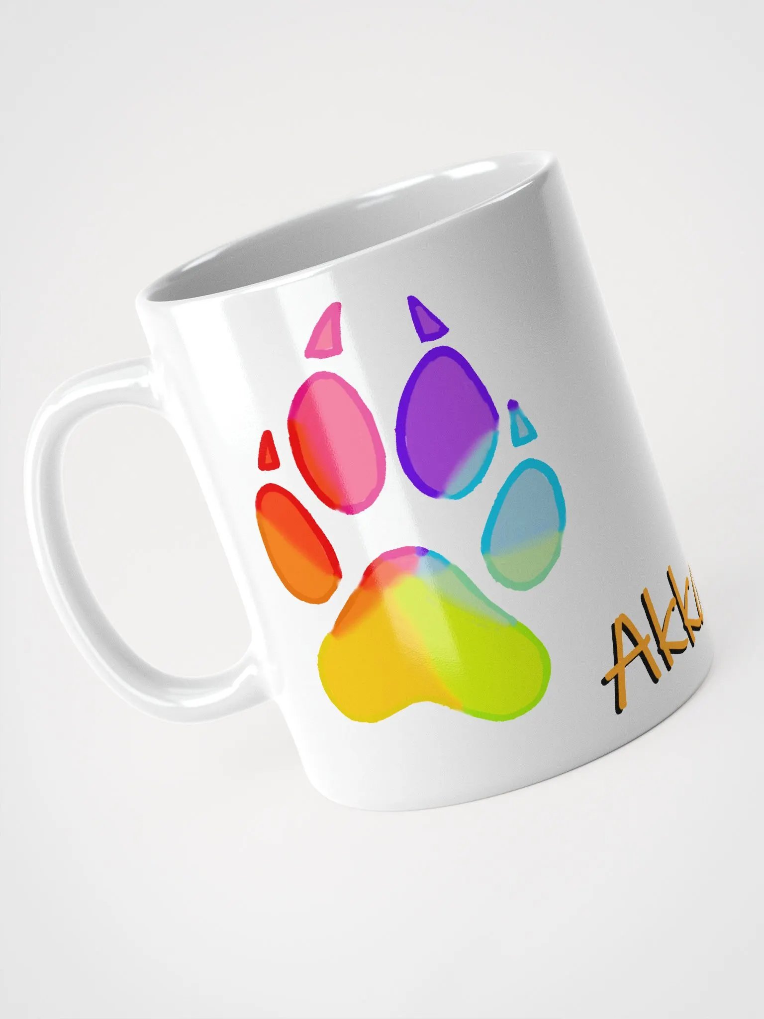 Rainbow Paw Mug product image (1)