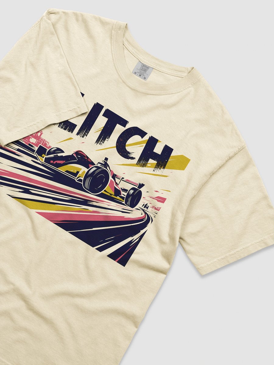 Digital Distortion Race Car | Glitch Art T-Shirt product image (19)