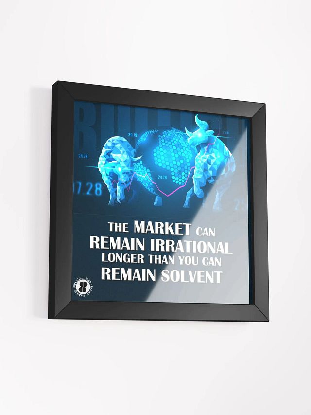 Irrational market poster product image (1)