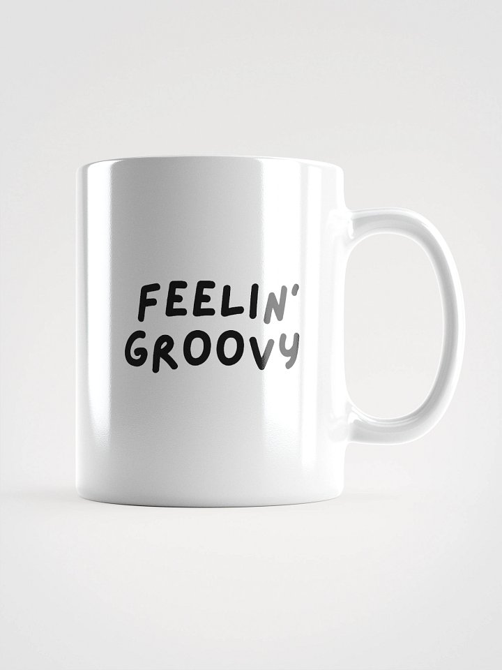 “Feelin’ Groovy” My Vibe Ceramic Mug product image (2)