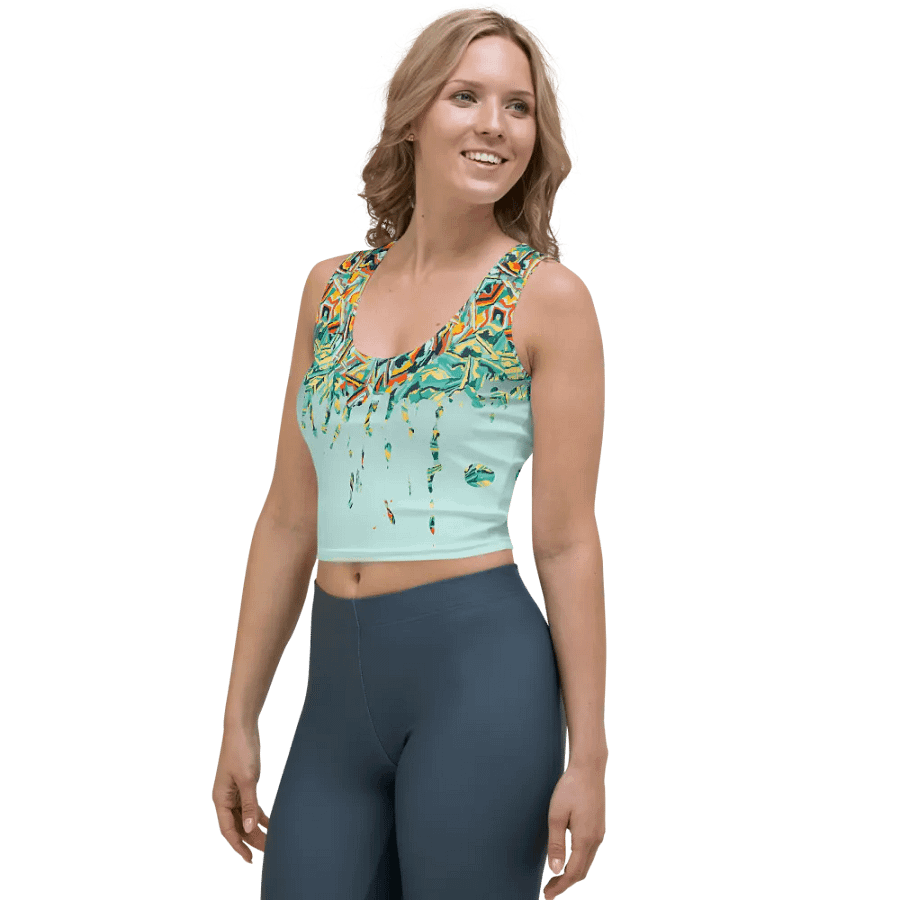 Colorful Destruction | Crop Top product image (3)