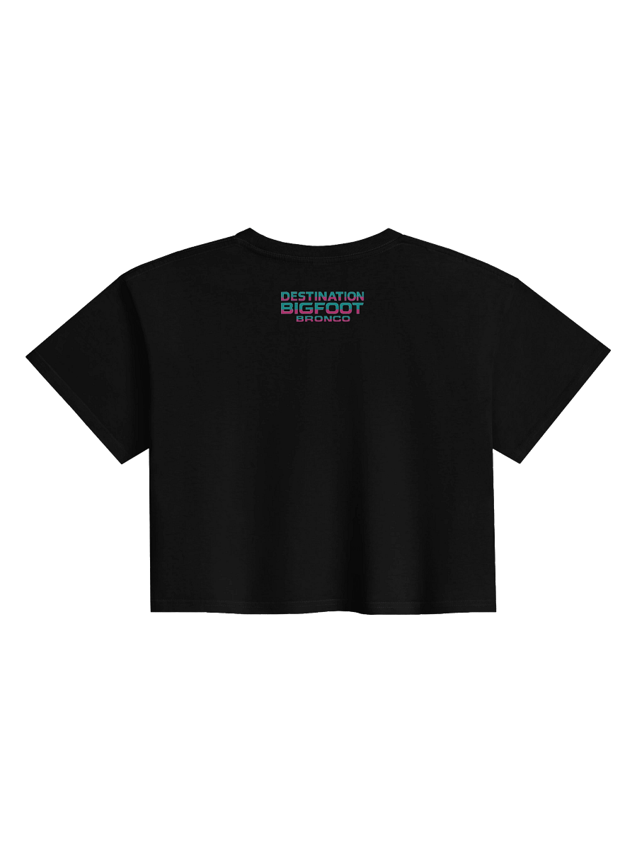 2025 Bronco Beach Bash Ocean City / Destination Bigfoot Bronco Collab | Women's Crop Top (Multiple Colors Available) product image (2)