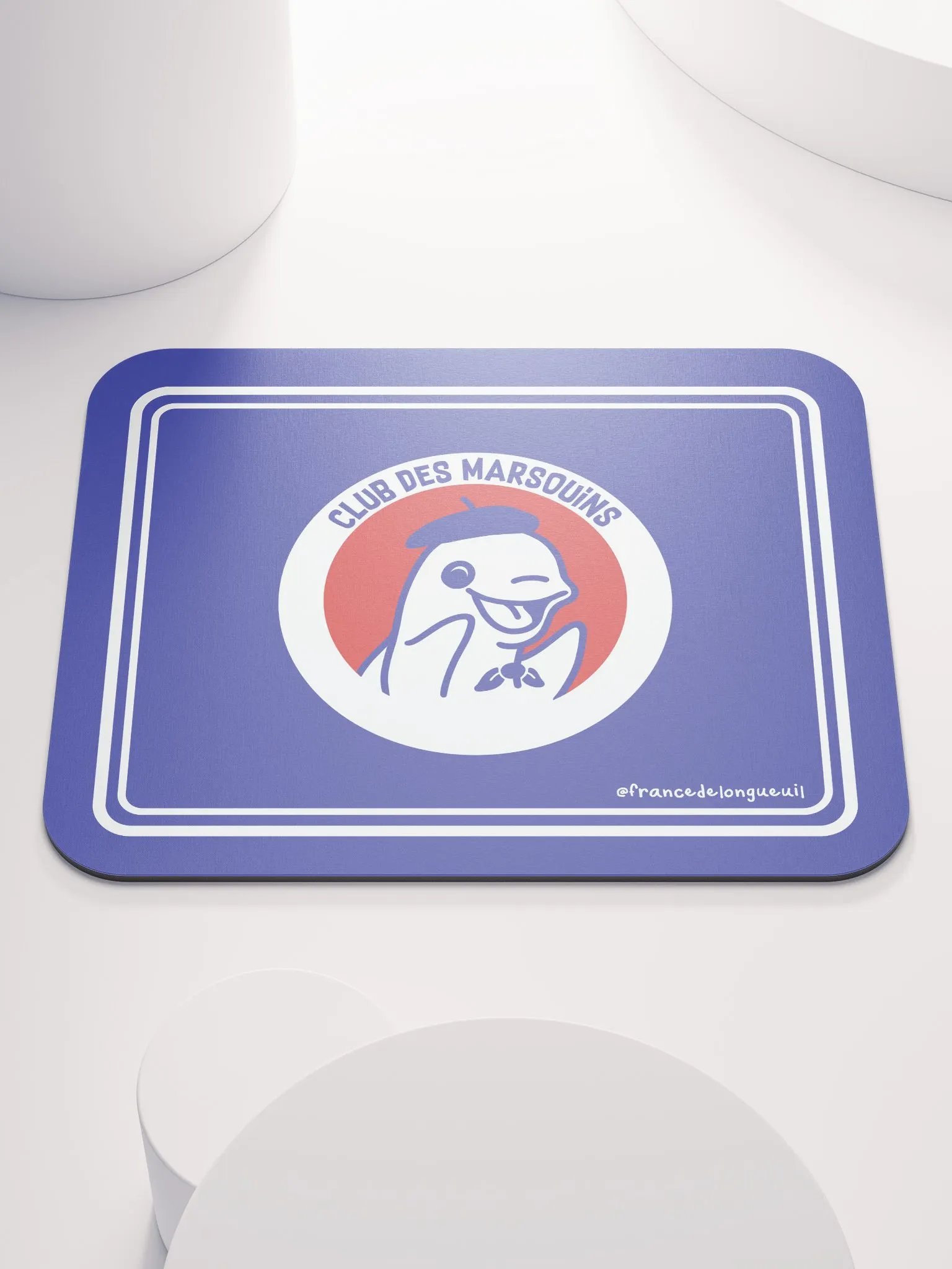 Tapis de souris classique ''Club des marsouins'' product image (1)