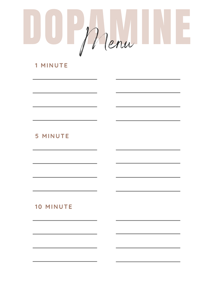 Dopamine Menu product image (1)