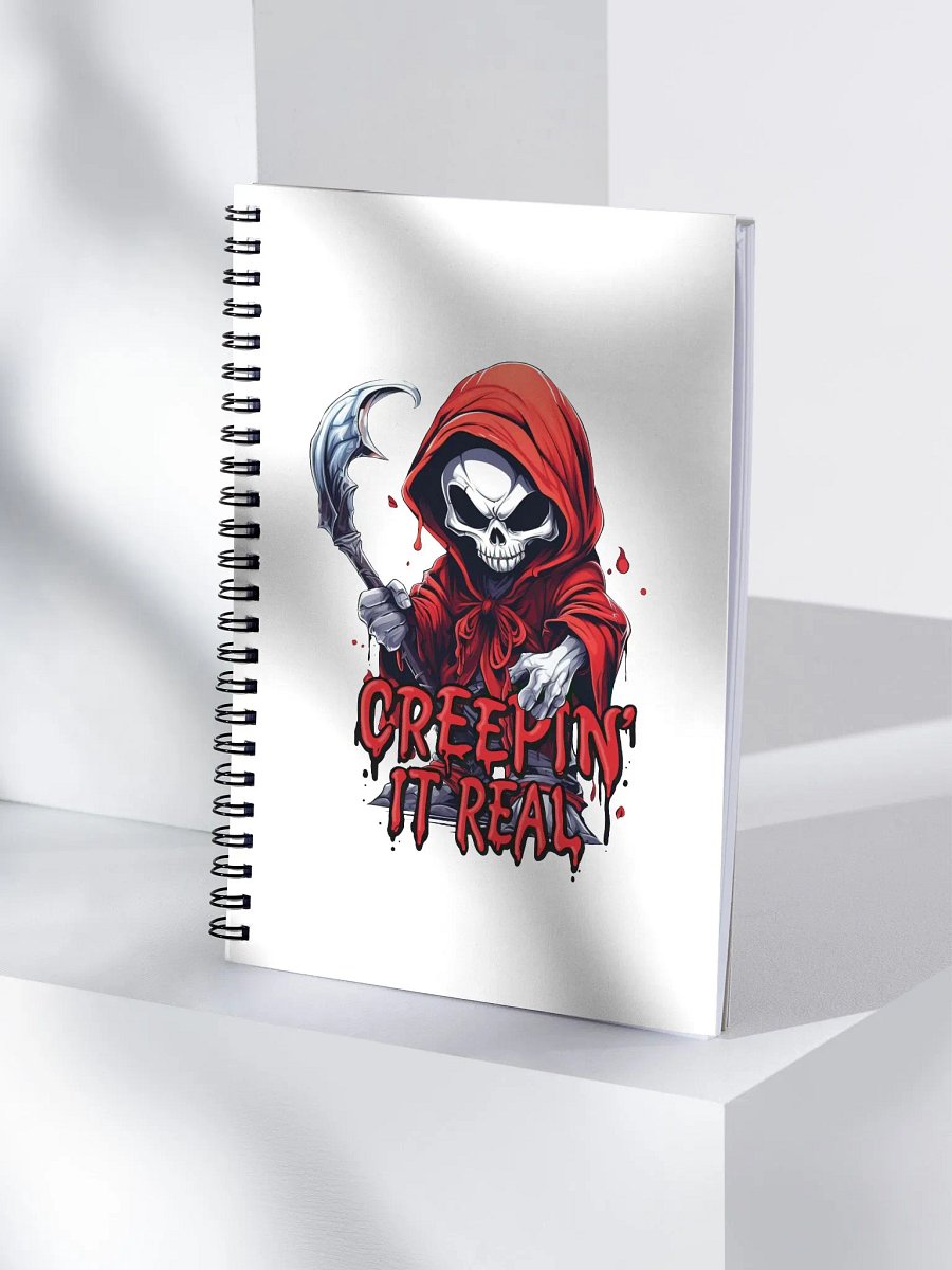Creepin It Real Notebook product image (4)