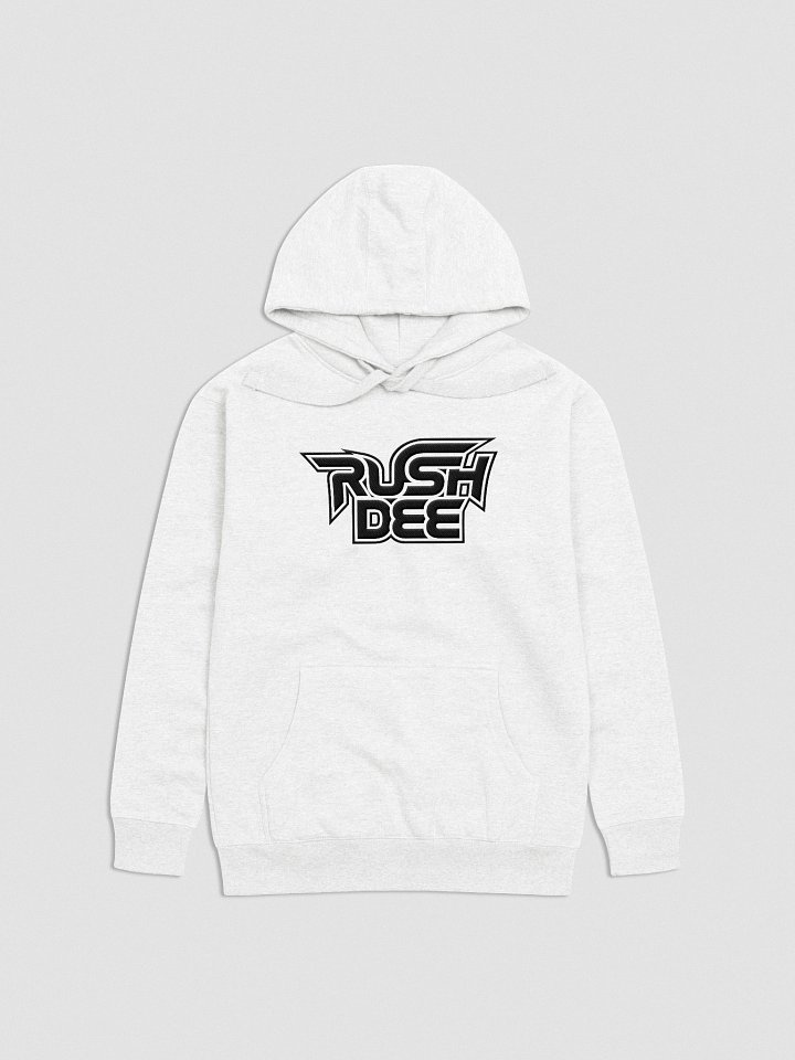 Rush Dee Logo Hoodie White bestickt product image (1)
