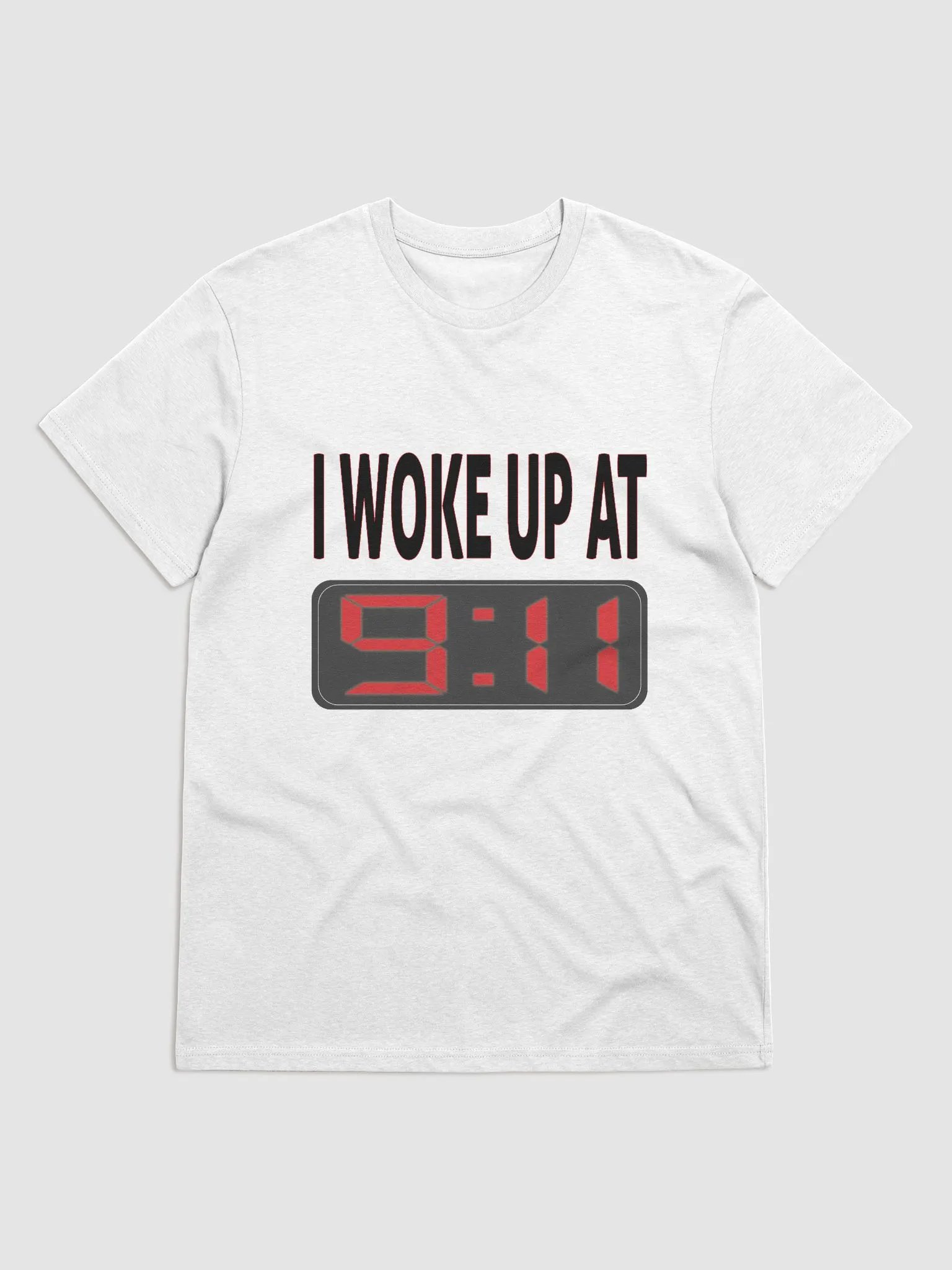 I Woke Up At 9:11 - Stanley/Stella Organic Cotton T-Shirt product image (2)