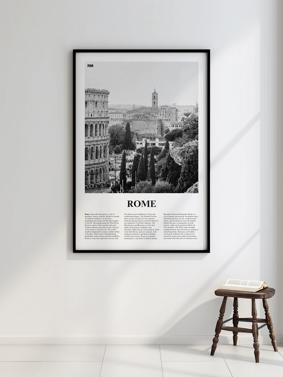 Rome 02 Newspaper Poster product image (4)