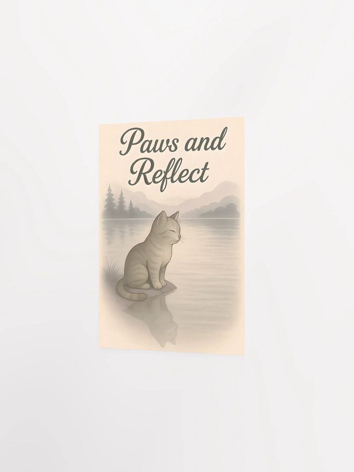 Reflect Cute Cat Motivational Poster product image (2)