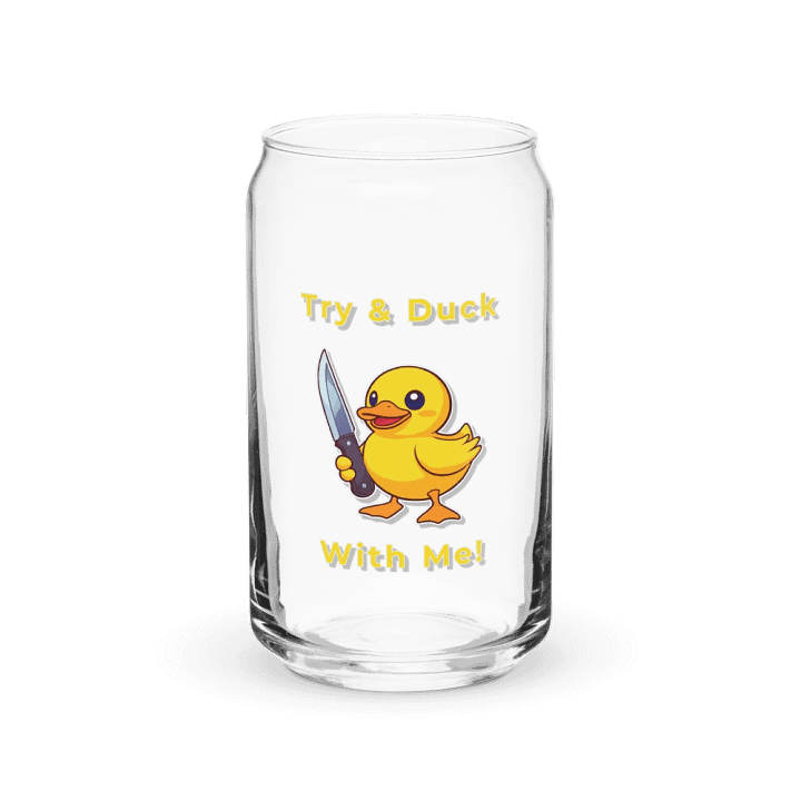 Quack & Slash Can Glass product image (2)