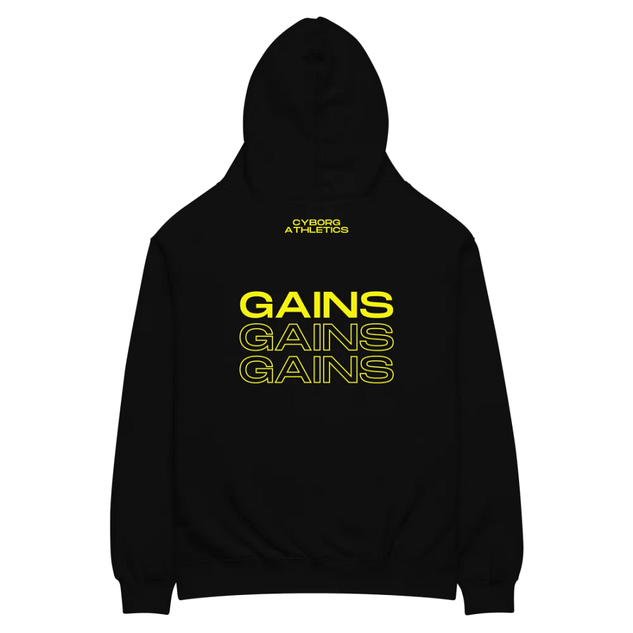 "Gains" Oversized Hoodie product image (10)
