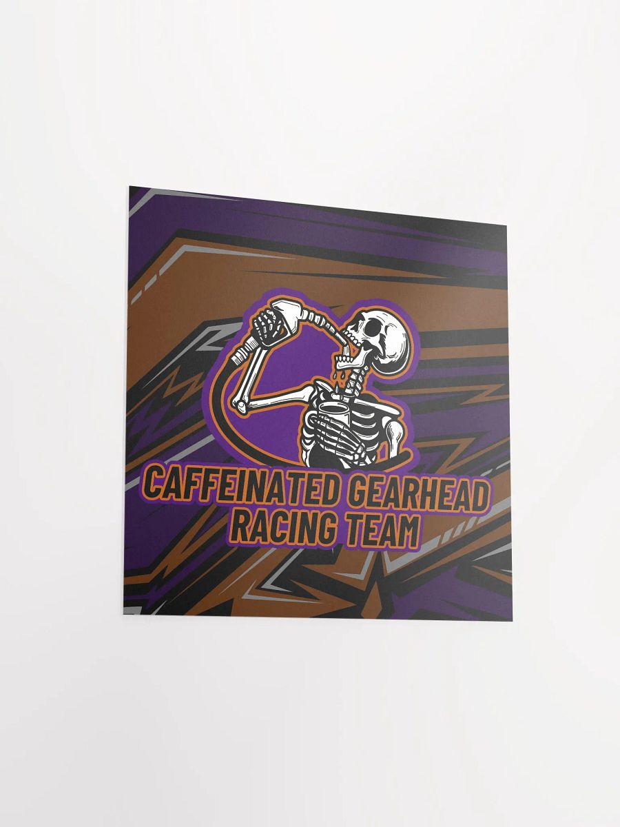 The Caffeinated Gearhead - Poster product image (3)