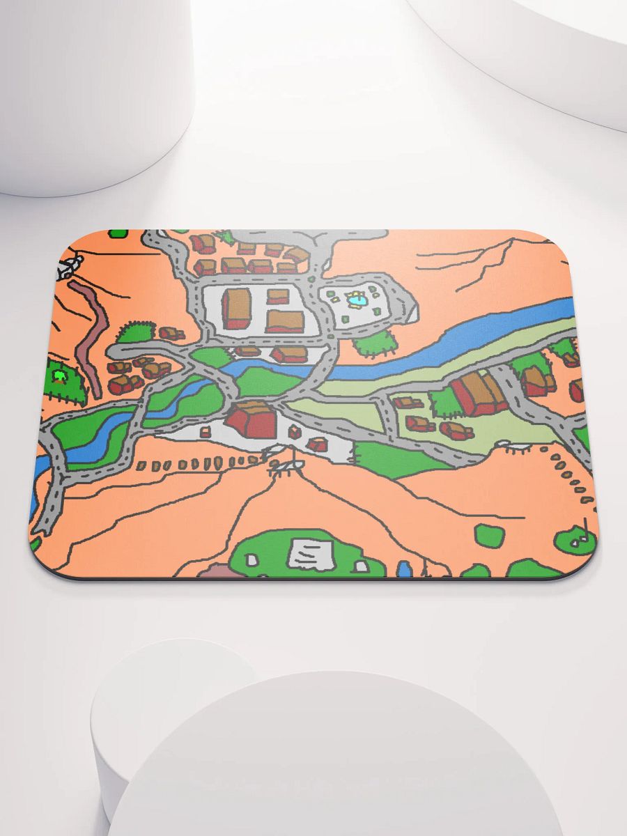 Town Map on a Mouse Pad product image (1)