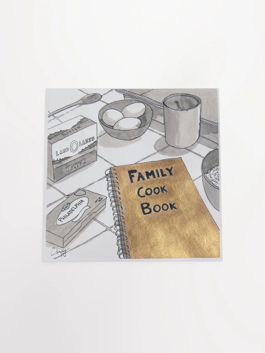 Family Cook Book Print product image (4)