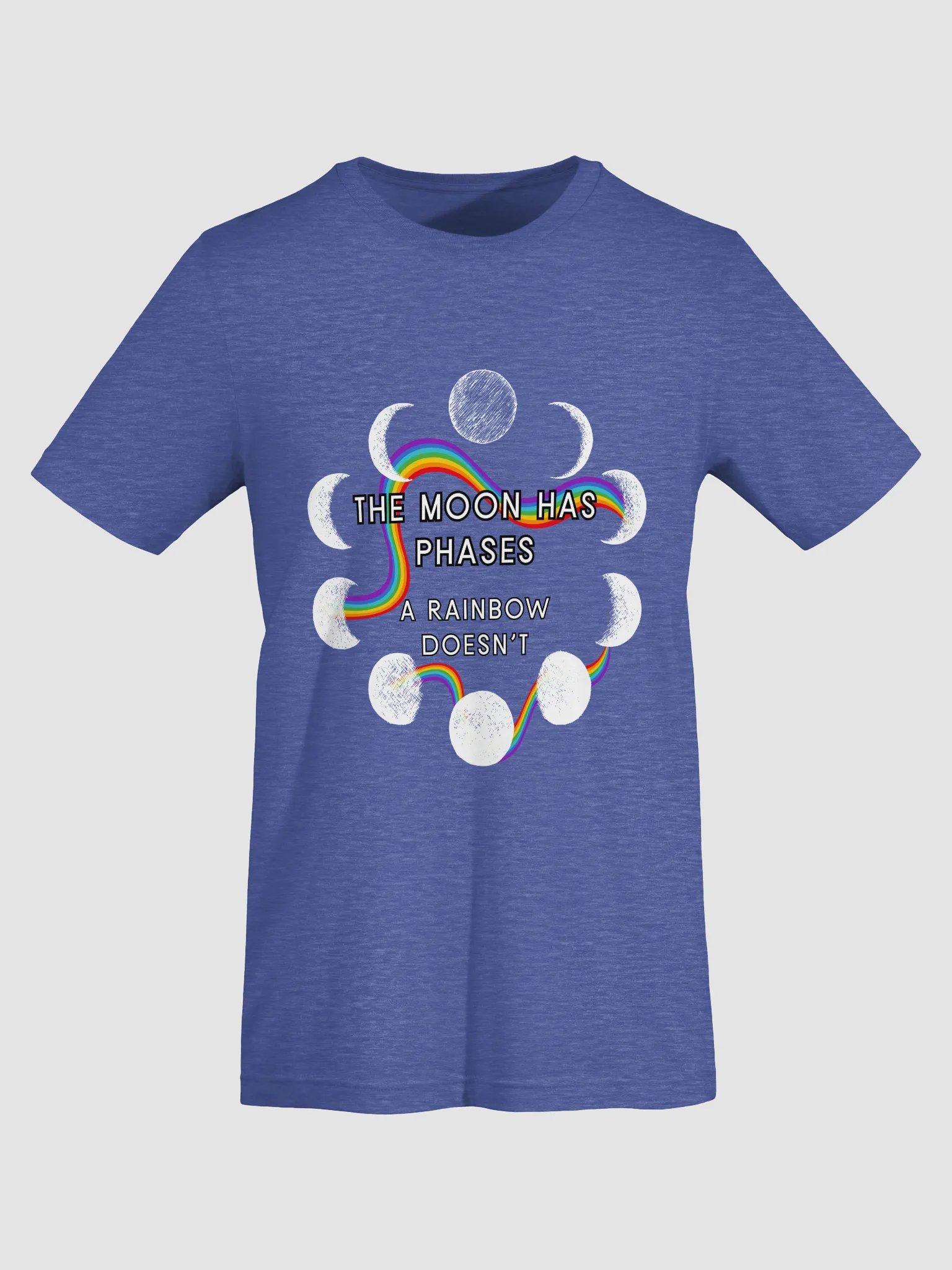 Moon Phases Rainbow T-Shirt product image (7)