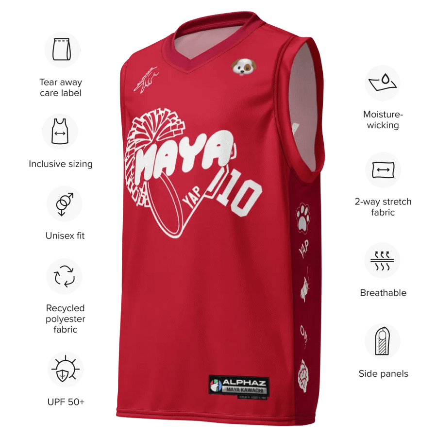 MAYA JERSEY (RED) product image (7)