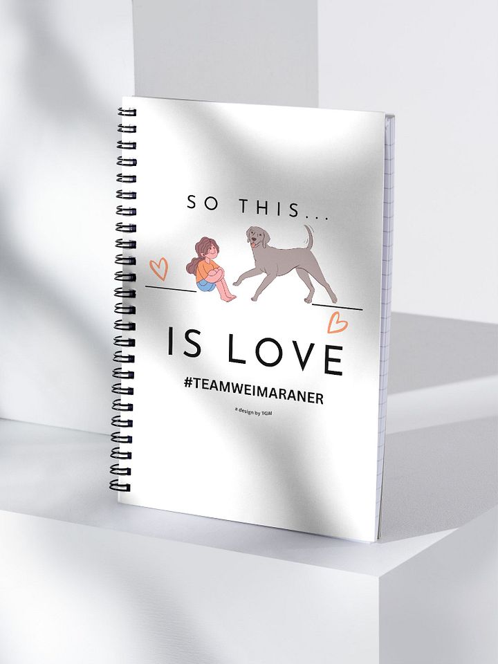 So this...Is Love - Spiral Notebook product image (1)