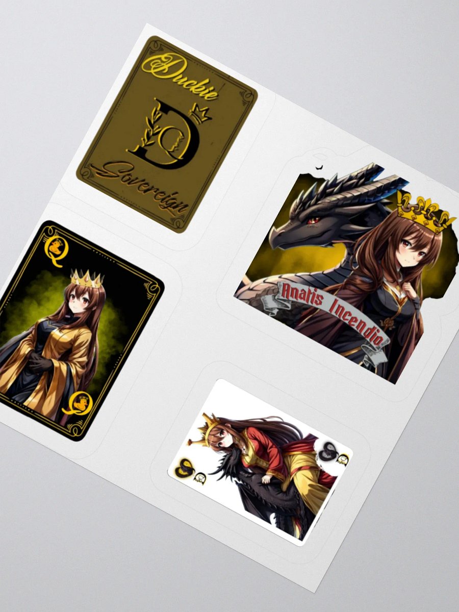 Royal Card Fantasy Kiss Cut Stickers product image (7)