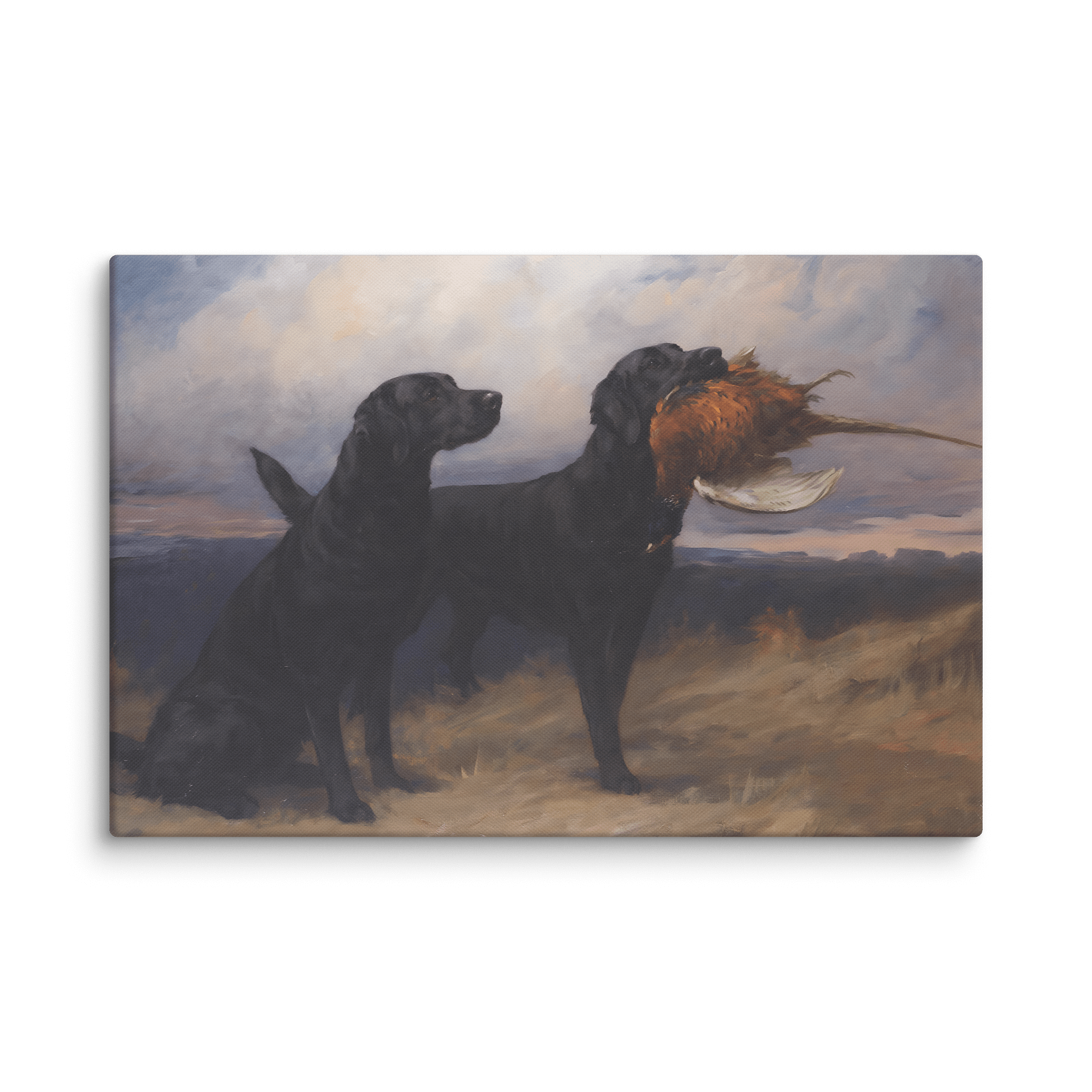 Black Labrador Hunting Wall Art product image (1)