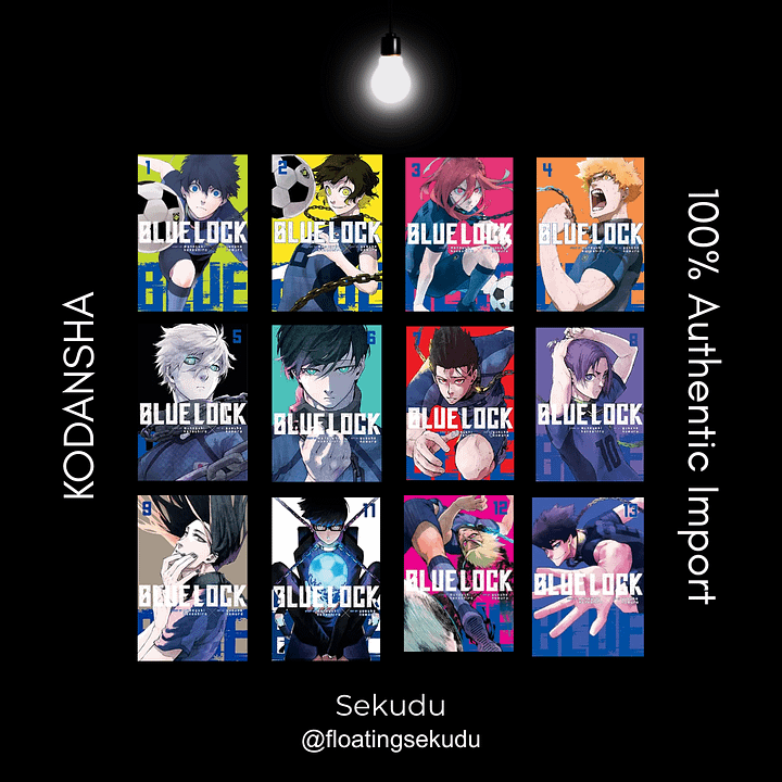[Authentic] Blue Lock Manga (English) Vol 10, 11, 12 | Kodansha [Brand New] product image (2)