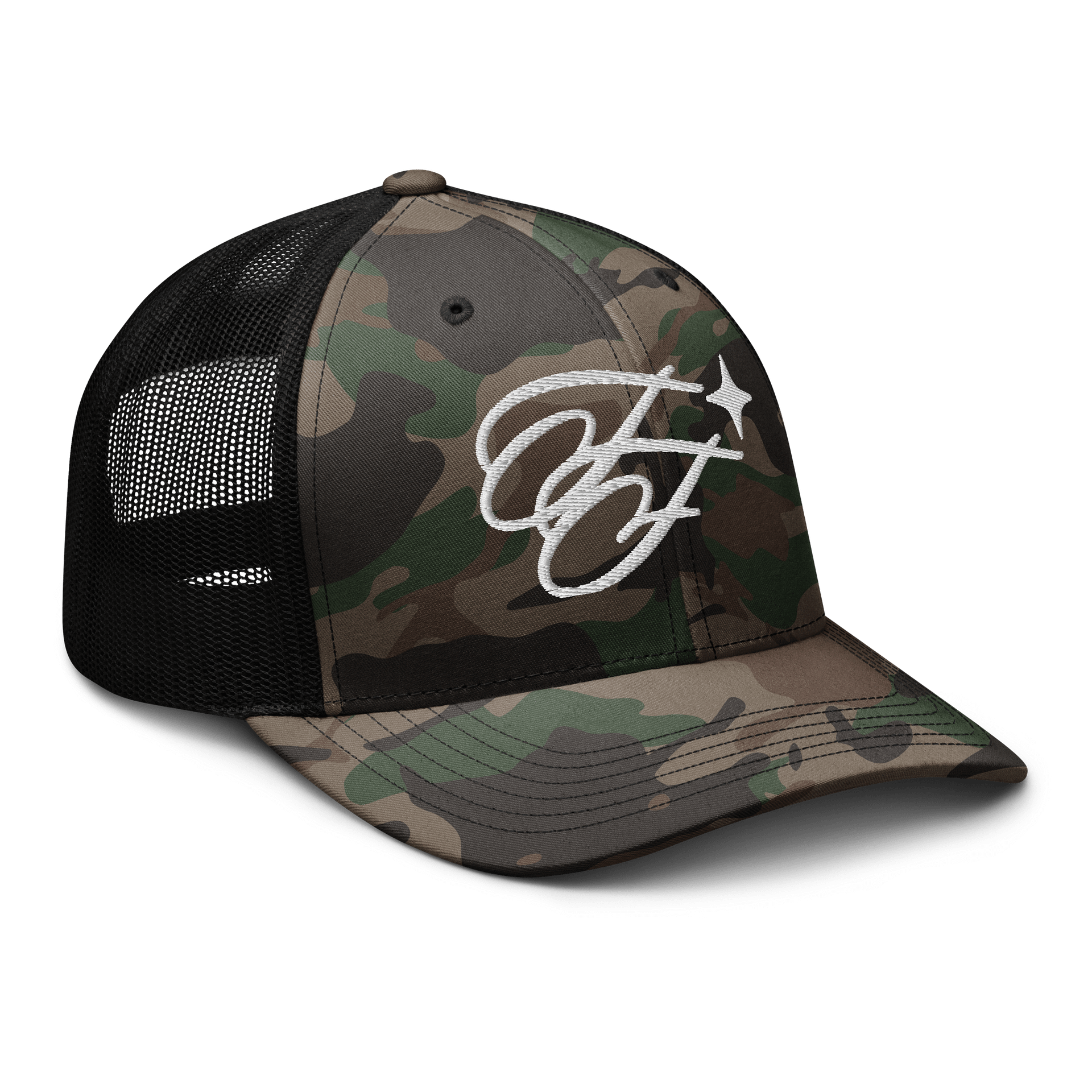 F&F Camouflage Trucker Hat (WHT) product image (6)