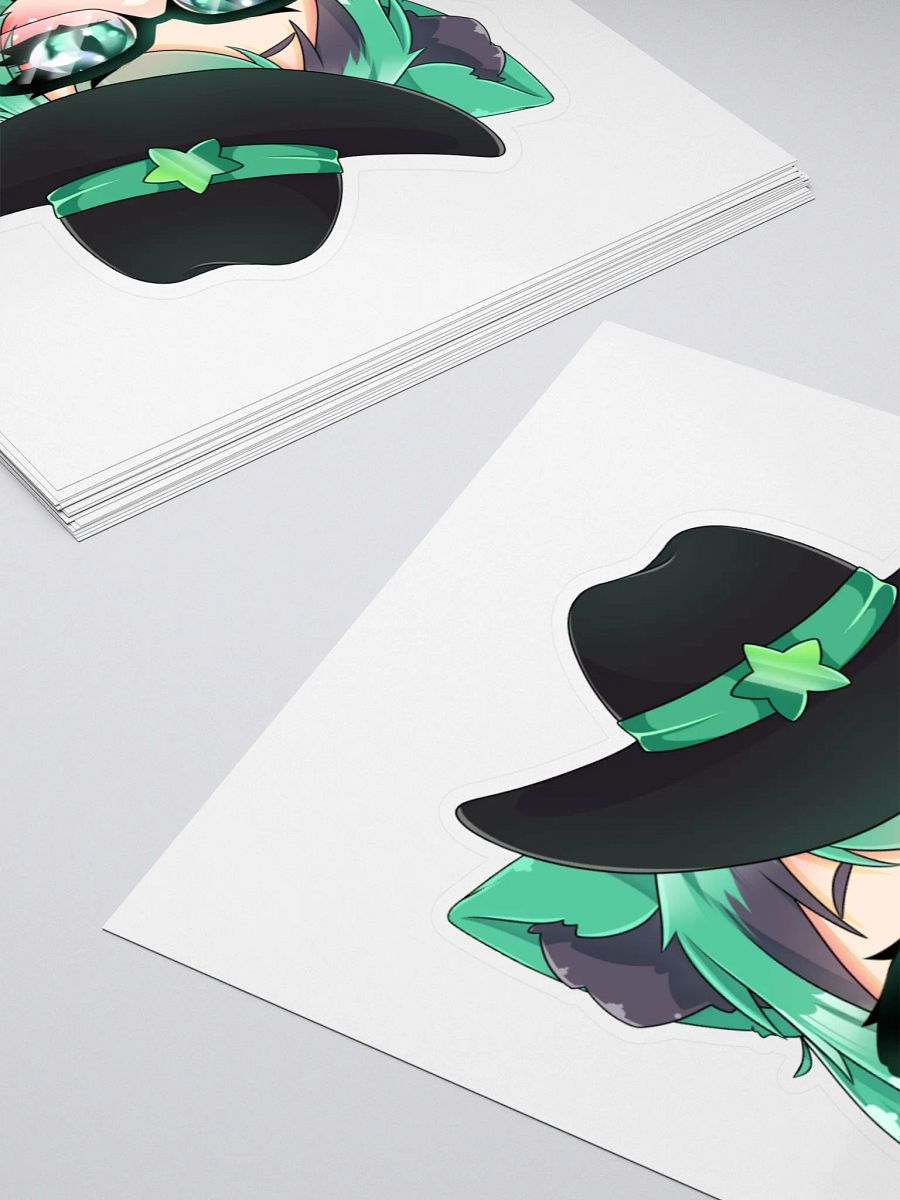 Mintzey Moon Half Chibi (Cowgirl) (Half Border) Sticker product image (11)